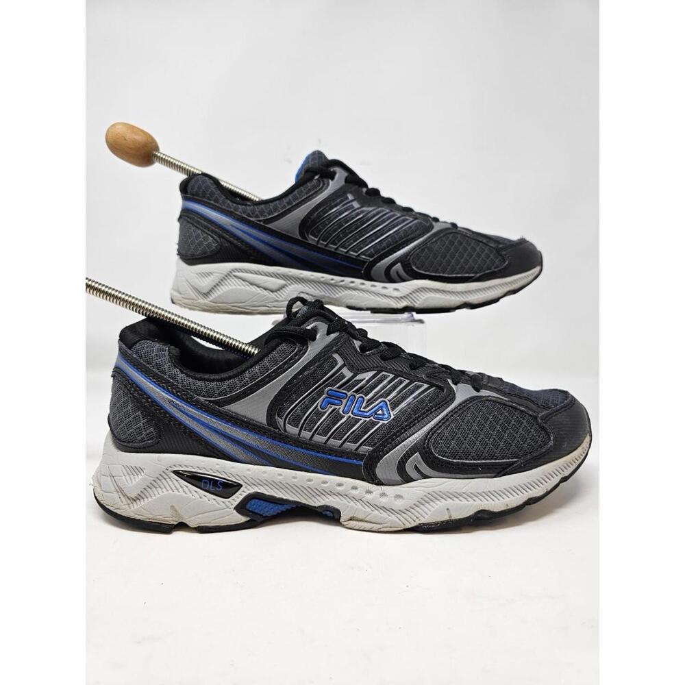 Retro Fila Interstellar 2 Men's Performance Running Shoes Grey Black Blue Sz 10
